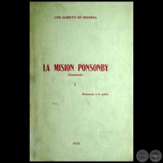 LA MISIN PONSONBY - Autor: LUIS ALBERTO DE HERRERA - Ao: 1930